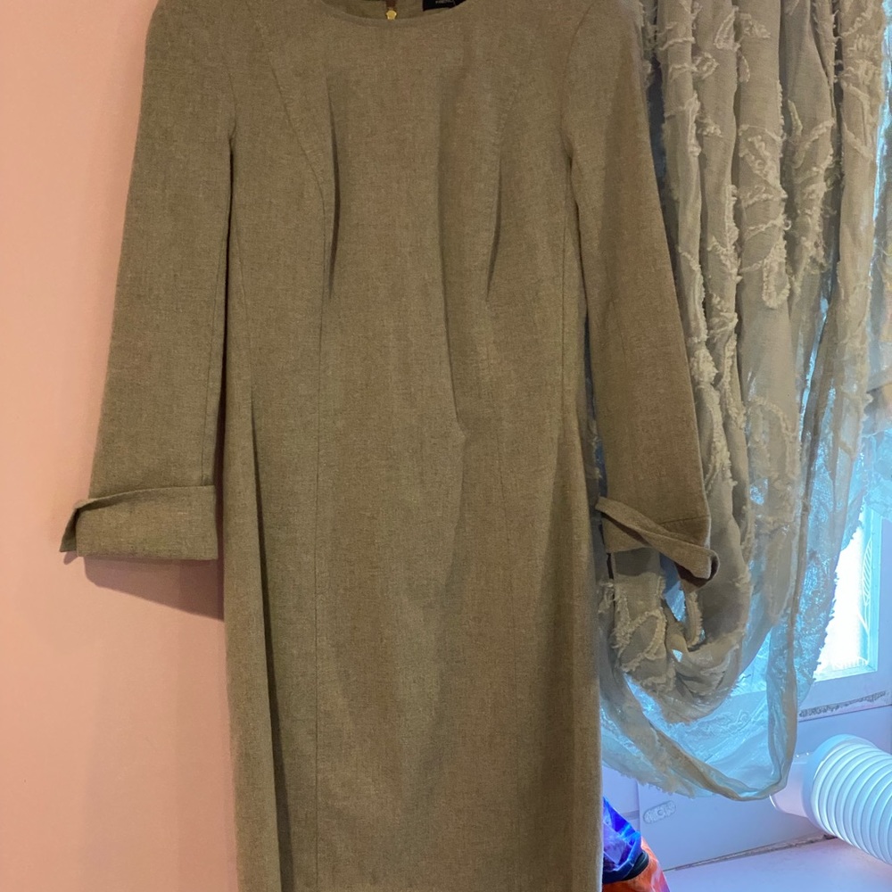 French Connection wool-blend silhouette dress